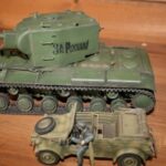 タミヤ(1/35) ソビエトＫＶ-Ⅱ戦車