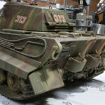 タミヤ(1/35) ドイツ戦車キングタイガーポルシェ砲塔