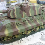 タミヤ(1/35) ドイツ戦車キングタイガーポルシェ砲塔