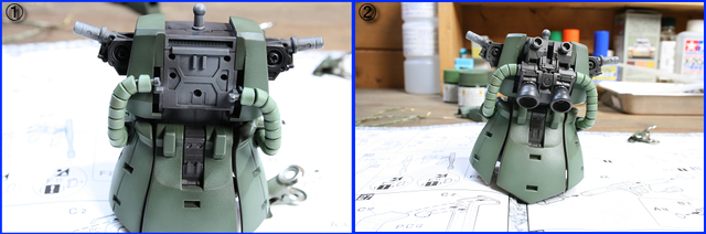 バンダイ MG (1/100) ザクⅡF2