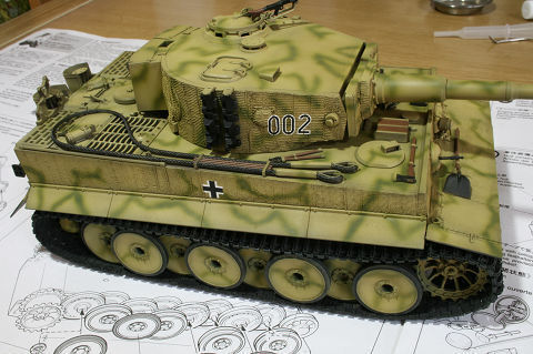 タミヤ(1/35) ドイツ戦車 重戦車 タイガーⅠ型(中期生産型)
