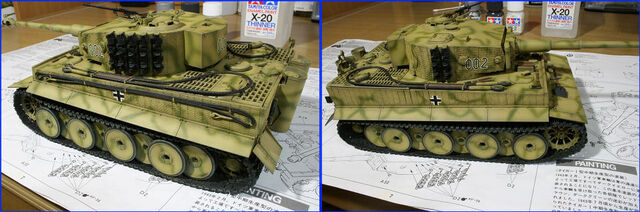 タミヤ(1/35) ドイツ戦車 重戦車 タイガーⅠ型(中期生産型)