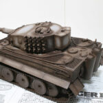 タミヤ(1/35) ドイツ戦車タイガーⅠ型　オットー・カリウス搭乗車