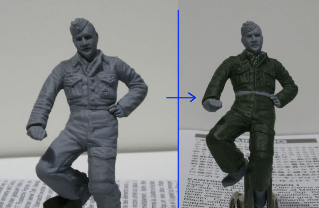 タミヤ(1/35) ドイツ戦車タイガーⅠ型　オットー・カリウス搭乗車