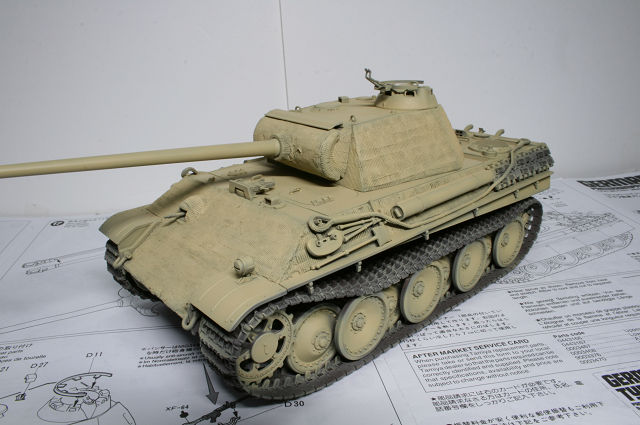 タミヤ(1/35) ドイツ戦車パンサーＧ初期型