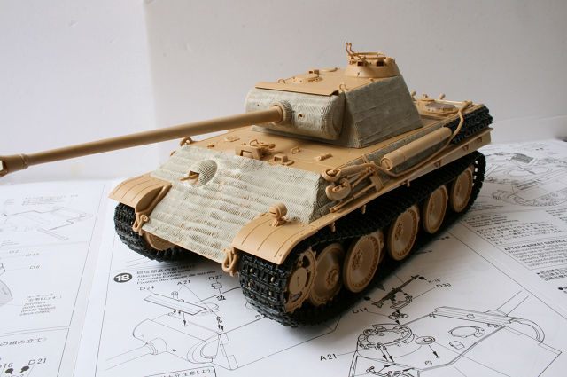 タミヤ(1/35) ドイツ戦車パンサーＧ初期型