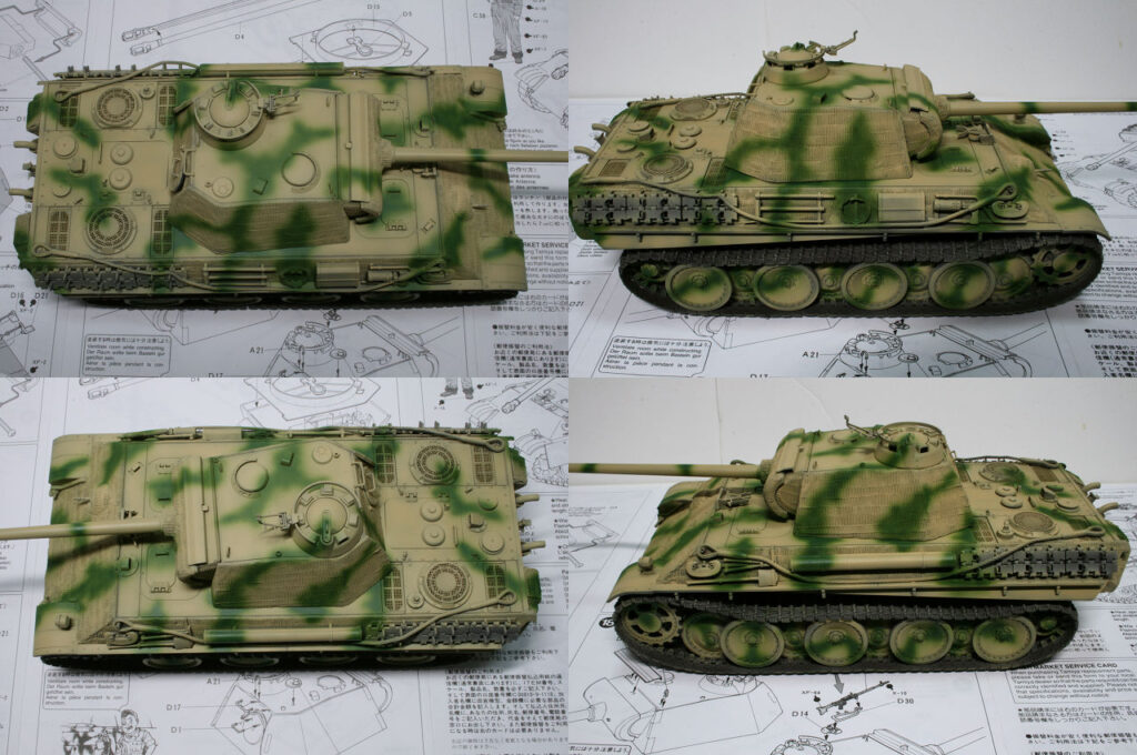 タミヤ(1/35) ドイツ戦車パンサーＧ初期型