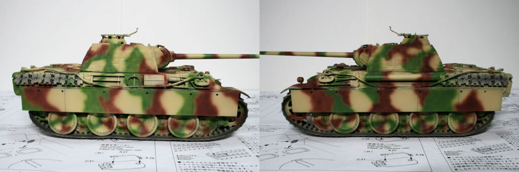 タミヤ(1/35) ドイツ戦車パンサーＧ初期型
