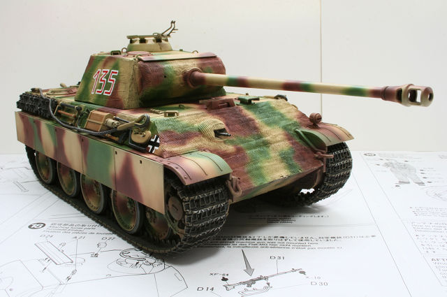 タミヤ(1/35) ドイツ戦車パンサーＧ初期型