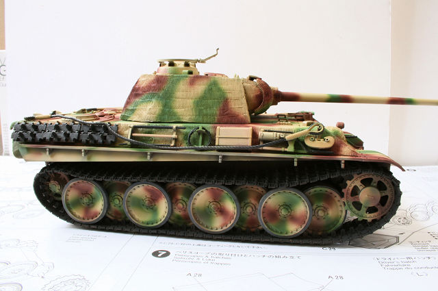 タミヤ(1/35) ドイツ戦車パンサーＧ初期型