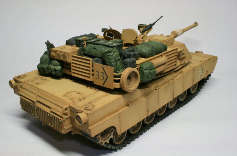 タミヤ(1/35)M1A2エイブラムス