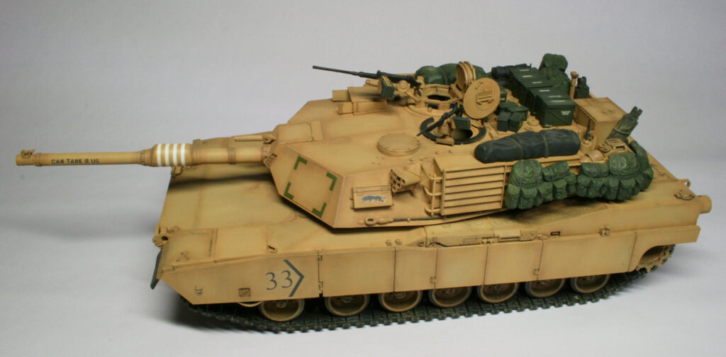 タミヤ(1/35)M1A2エイブラムス