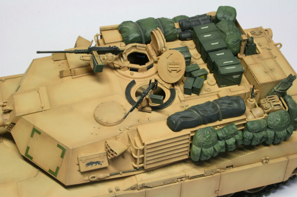 タミヤ(1/35)M1A2エイブラムス