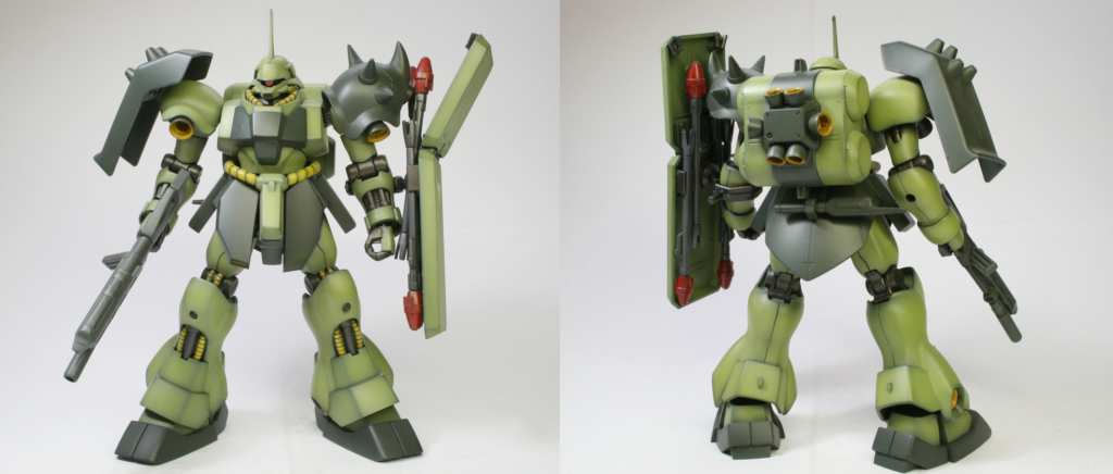 バンダイ HG（1/144） ギラ・ドーガ｜1/144の密度感を高める塗装レシピ